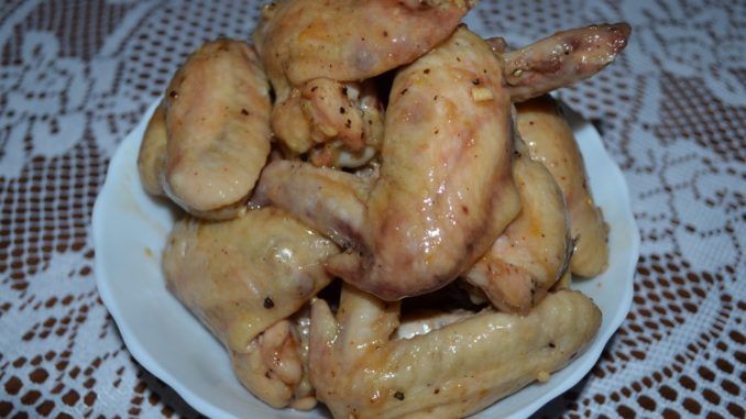 Куриные крылышки в медовом соусе-07 Куриные крылышки в медовом соусе
