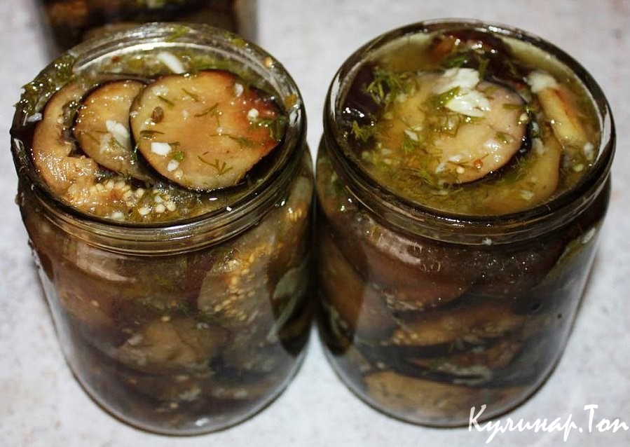 Маринованные баклажаны
