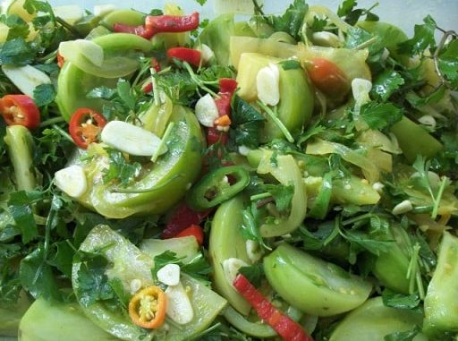 Маринованные помидоры по-грузински Маринованные помидоры по-грузински