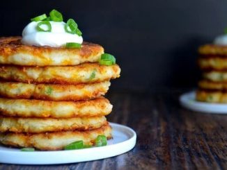 Оладьи из картофельного пюре