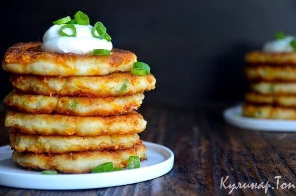 Оладьи из картофельного пюре