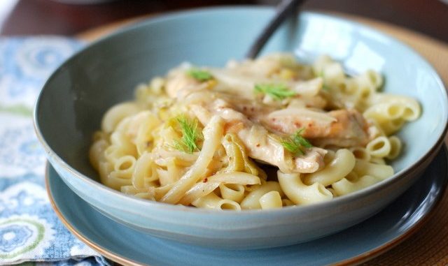 Паста с фенхелем и курицей Паста с фенхелем и курицей