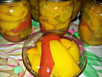 Перец, маринованный с медом