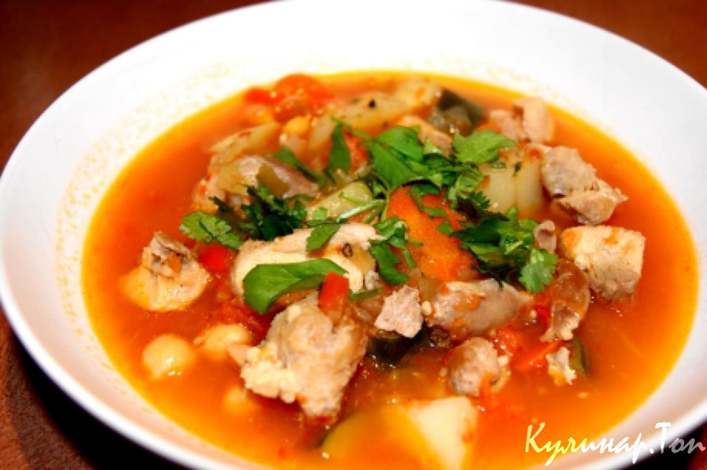 Рагу из курицы