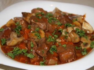 Рагу из свинины