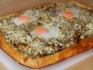 Рыбно-рисовый пирог