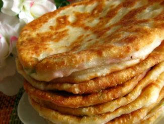 Сырные лепешки на кефире