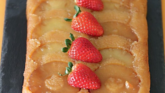 Торт-перевертыш с ананасами Торт-перевертыш с ананасами