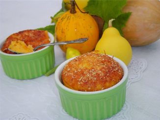 Тыквенная запеканка с миндалем