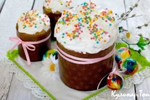 Украинские пасхальные куличи