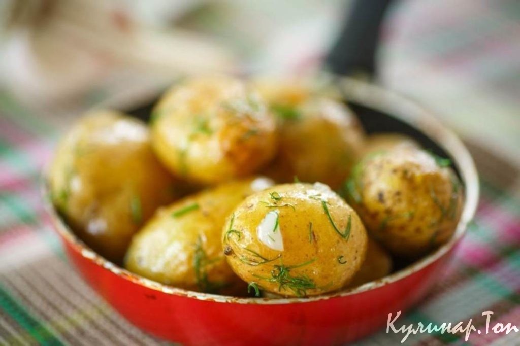 Вареная картошка