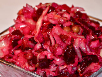 Винегрет овощной с квашеной капустой