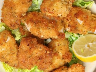 Запеченная куриная грудка с пармезаном