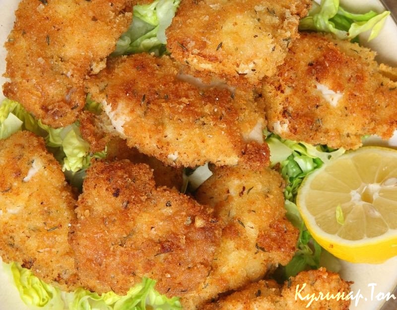 Запеченная куриная грудка с пармезаном
