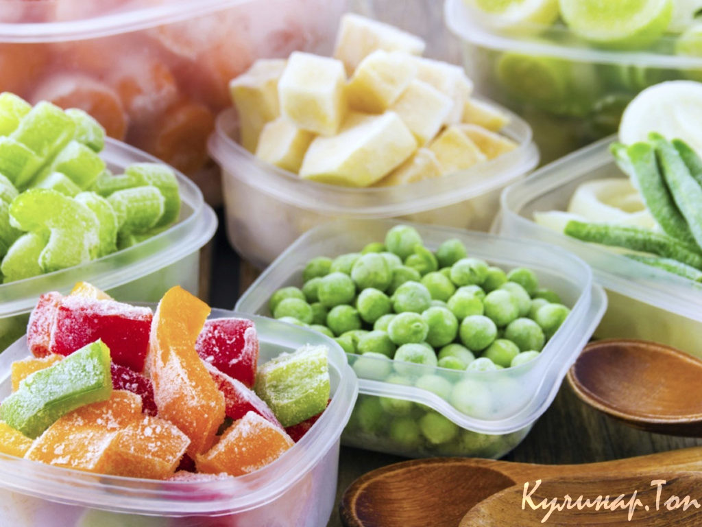 20 продуктов, которые можно заморозить