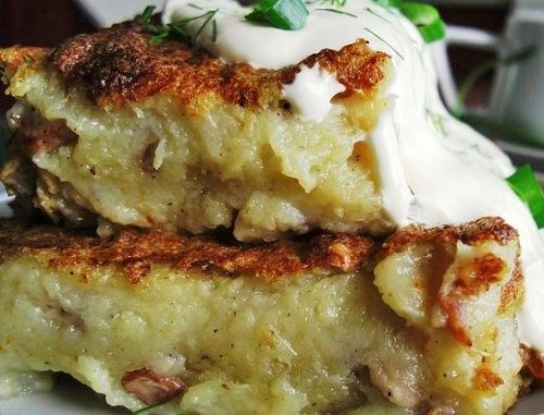 Бабка картофельная с мясом Бабка картофельная с мясом