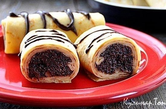 Блинчики с маком Блинчики с маком
