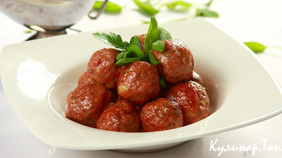 Фрикадельки из свиного и куриного фарша Фрикадельки из свиного и куриного фарша