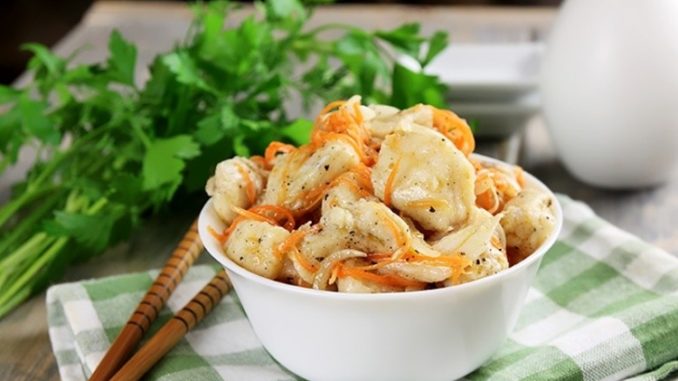 Хе из судака по-корейски Хе из судака по-корейски