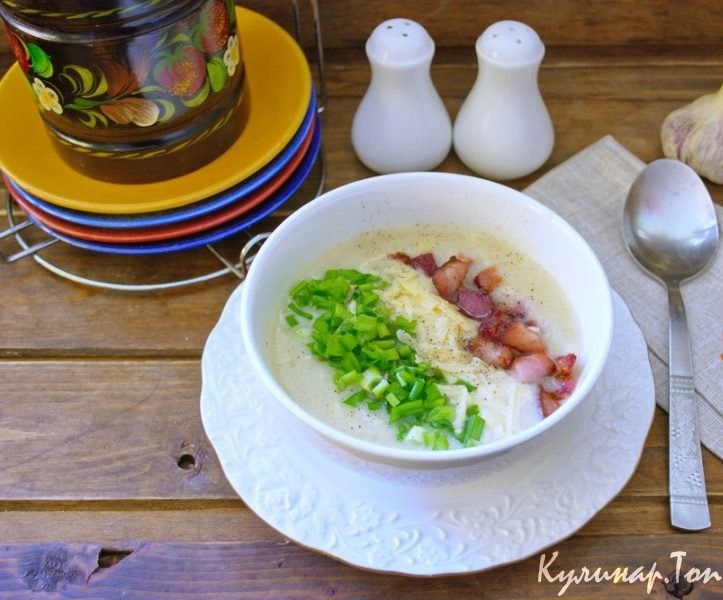 Картофельный суп с дымком