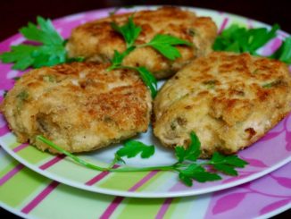 Котлеты из говядины с шампиньонами