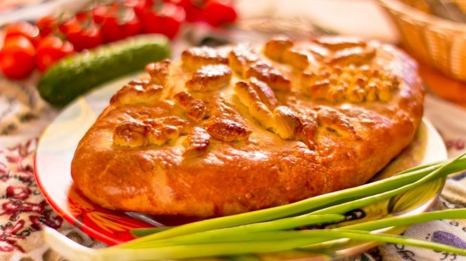 Кулебяка с курицей Кулебяка с курицей