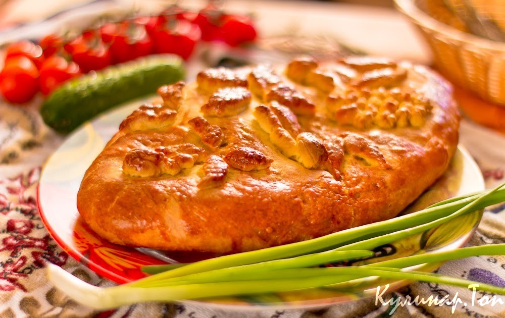 Кулебяка с курицей