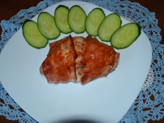 Куриная грудка в беконе