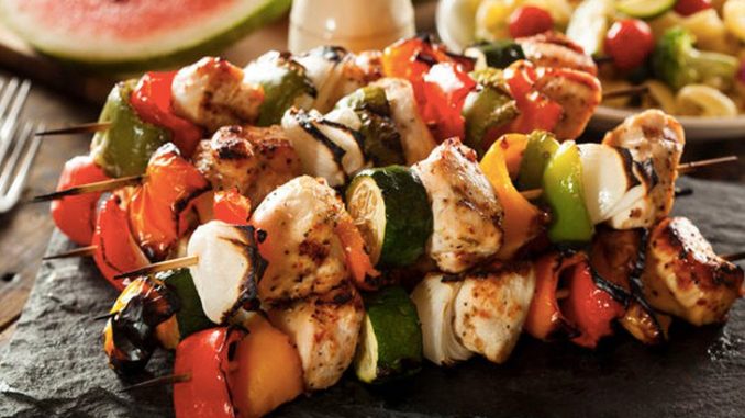 Куриные грудки на гриле с соевым соусом и медом Куриные грудки на гриле с соевым соусом и медом