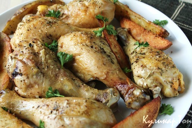 Куриные ножки в духовке