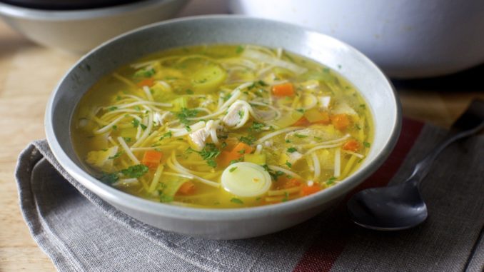 Куриный суп-лапша Куриный суп-лапша в мультиварке