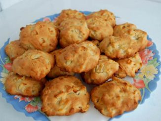 Мягкие яблочные печенья