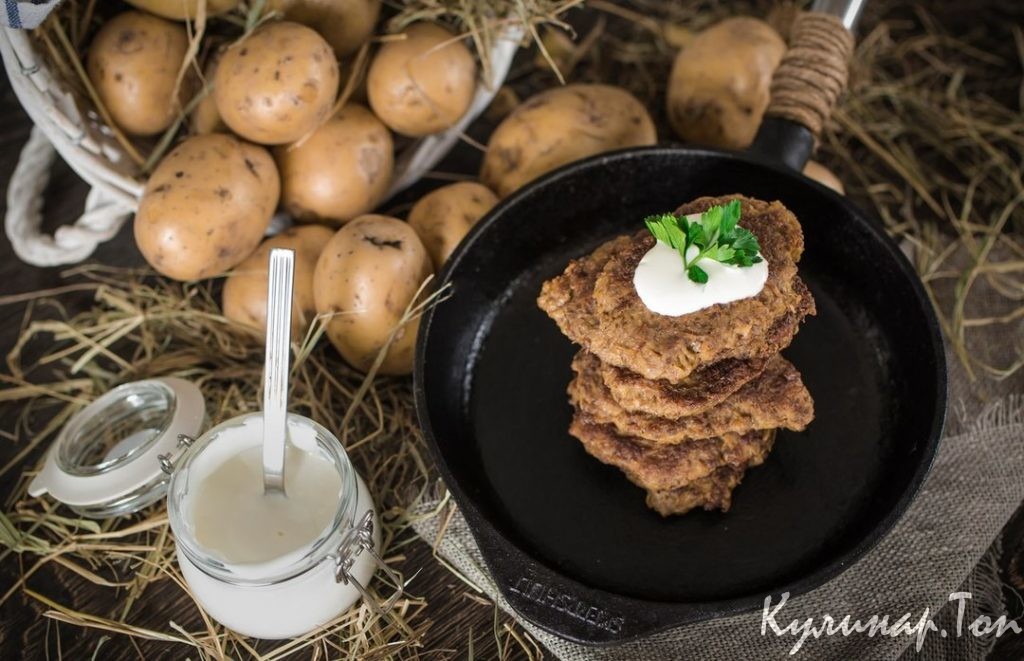 Мясные драники