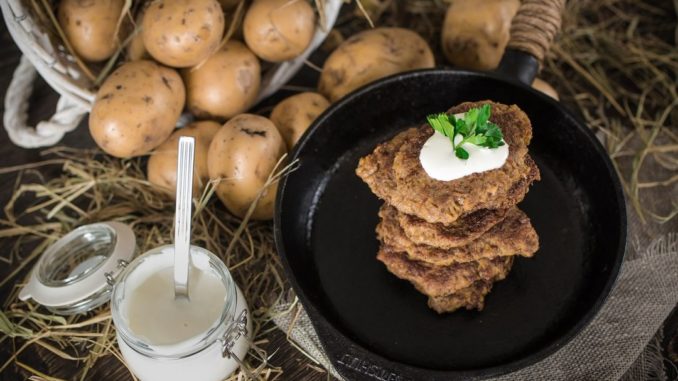 Мясные драники Мясные драники