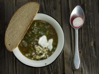Окрошка грибная