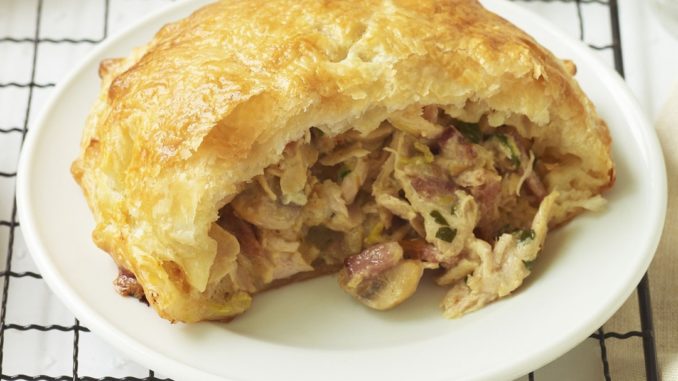 Пирог с индейкой и грибами Пирог с индейкой и грибами