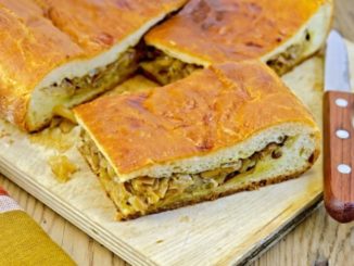 Пирог с капустой в духовке