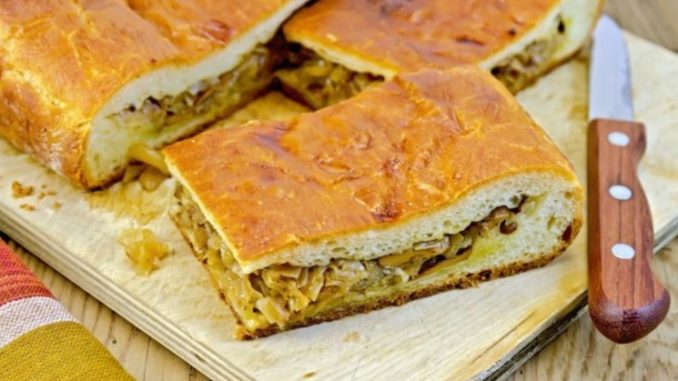 Пирог с капустой в духовке Пирог с капустой в духовке