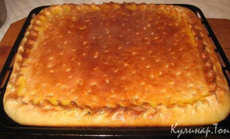 Пирог с сельдереем