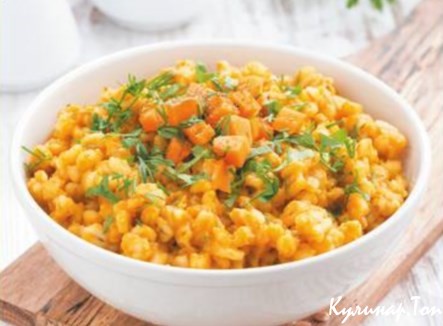 Плов из кукурузы с овощами Плов из кукурузы с овощами