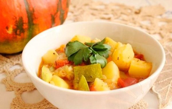 Рагу из телятины с овощами Рагу из телятины с овощами