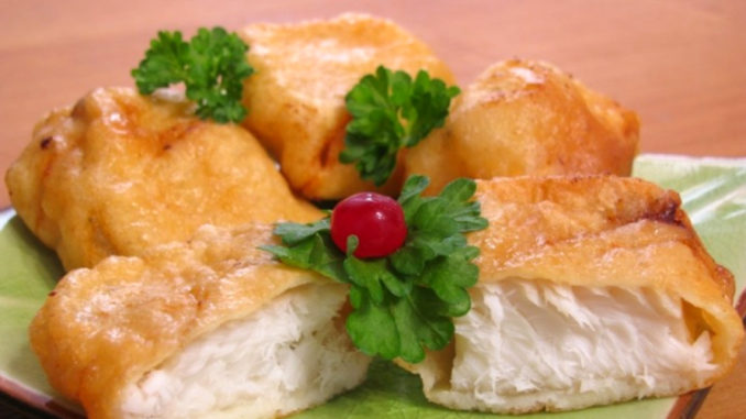 Рыба, запеченная в пивном кляре Рыба, запеченная в пивном кляре