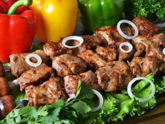 Шашлык в кефире