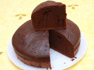 Шоколадный кекс с арахисом
