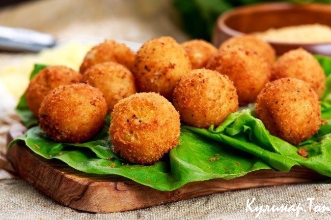 Сырные крокеты