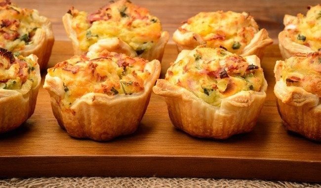 Тарталетки с сыром и грибами Тарталетки с сыром и грибами