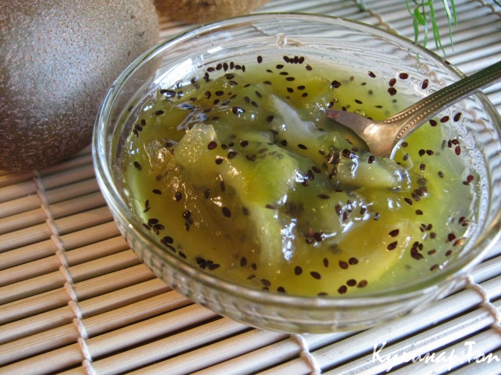 Варенье с киви и лимоном