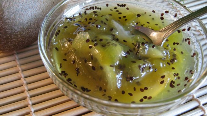 Варенье с киви и лимоном Варенье с киви и лимоном