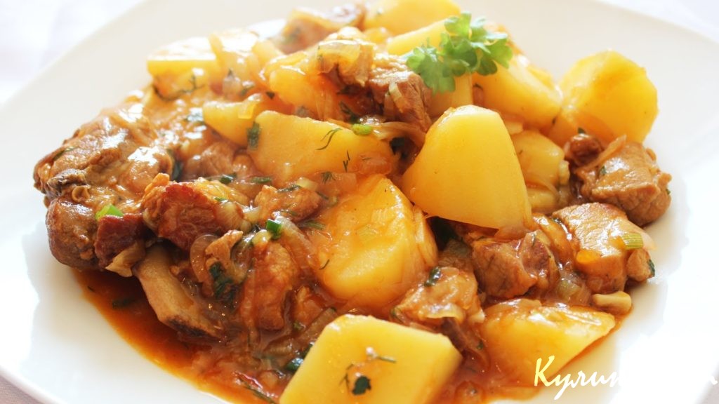 Жаркое по-русски в горшочке