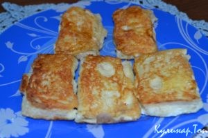 Завтрак из сосисок с сыром